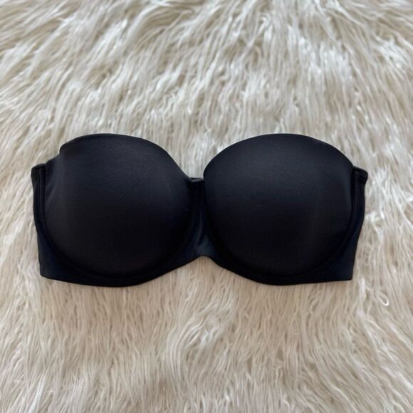 Skims Fits Everybody Strapless Bra Onyx Size 38D - Picture 2 of 7